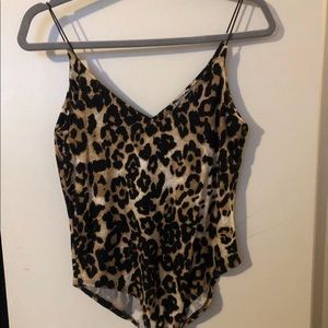 Leopard body suit